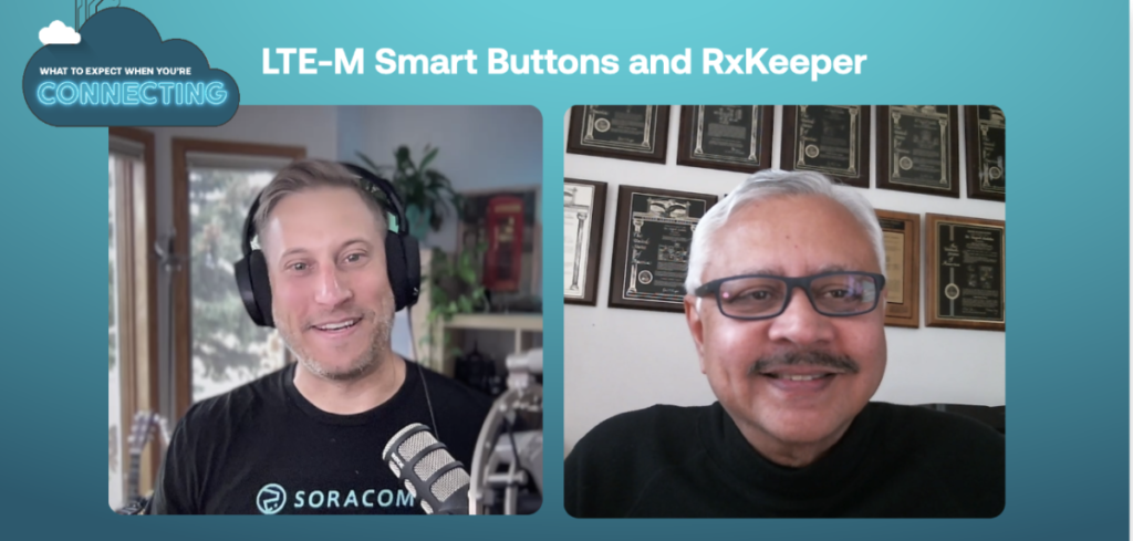 LTE-M button, Podcast, Rx Keeper